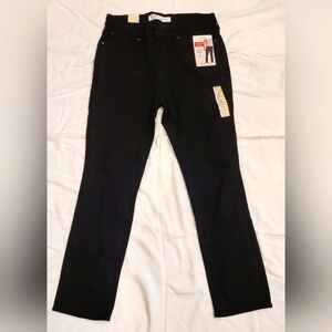 NWT Signature by Levi Strauss jeans mid rise straight S37 Slim